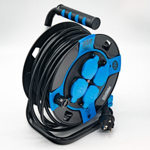 25m Schuko Kabeltrommel (blau)